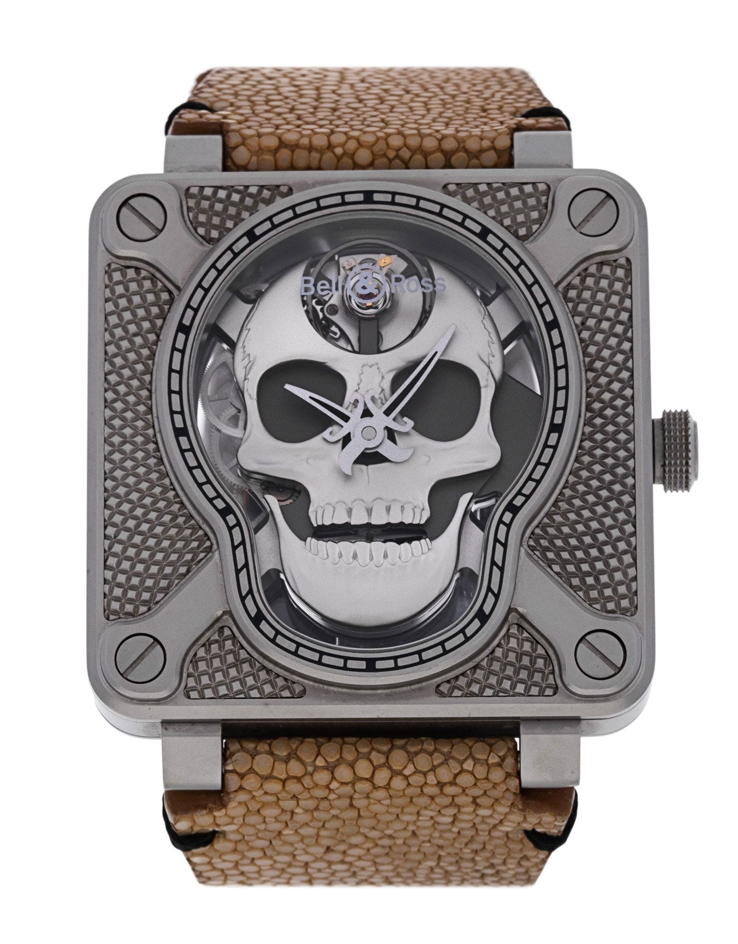 Bell and Ross BR01 BR01-SKULL-SK-ST 269630