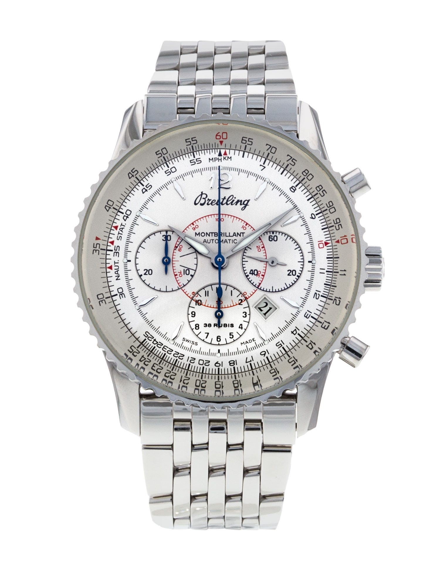 Pre-Owned Breitling Montbrillant Watch