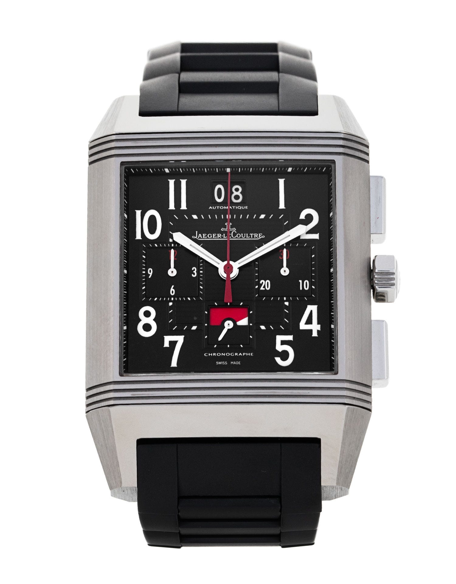 Pre-Owned Jaeger-LeCoultre Reverso Squadra World Chronograph Watch